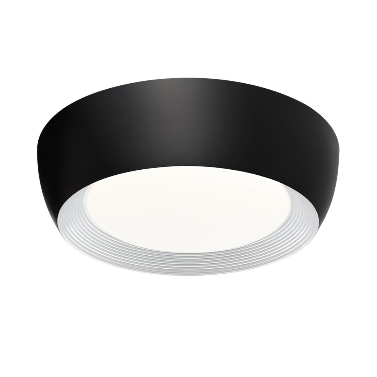 Потолочный светильник *50*12 см, LED 1*54W, 3000-4000-6500 К, Sonex Cronus 7716/54L, белый/черный