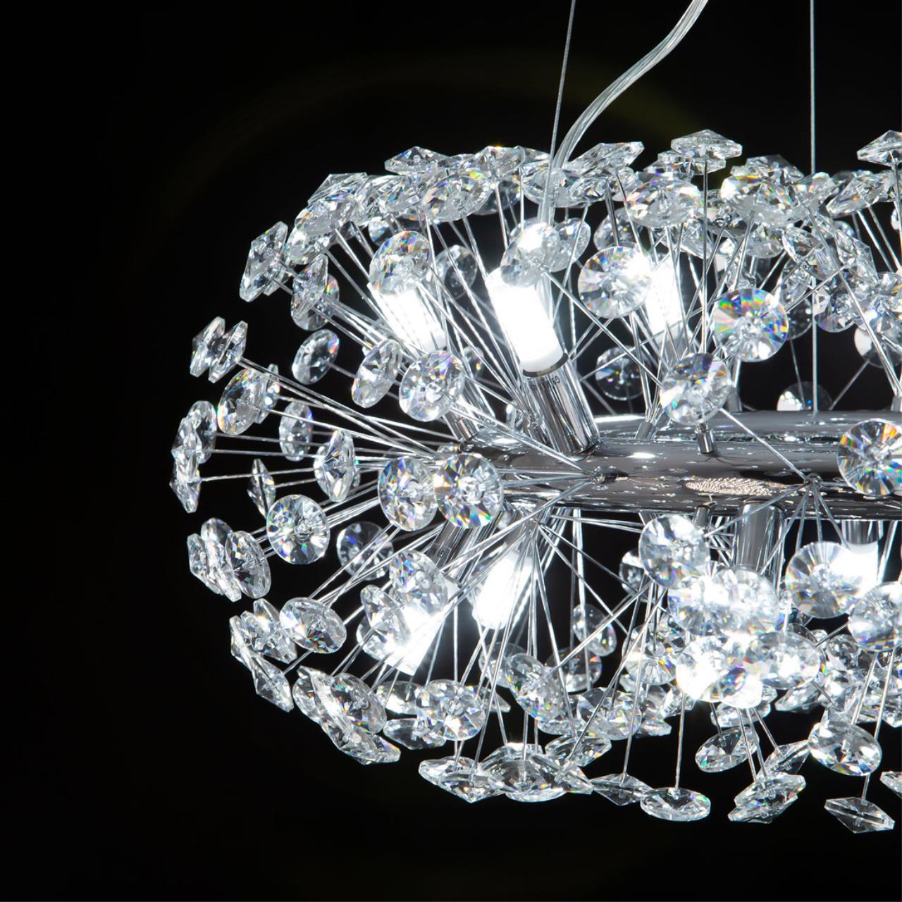 Люстра 60*120 см, 12*G9 Хром Citilux Betsy EL322P12.1