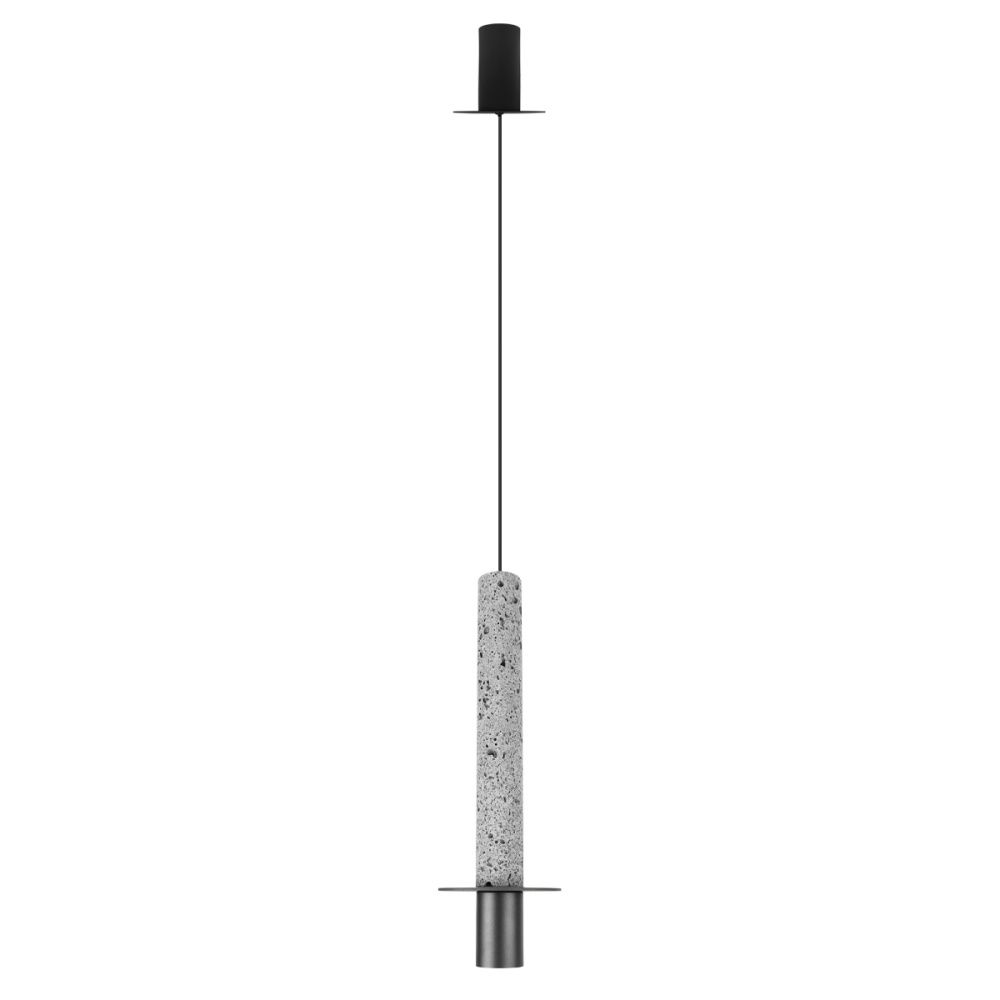 Подвесной светильник 13 см, 7W, 4000K, Loft IT Lava 10361A, черный-серый