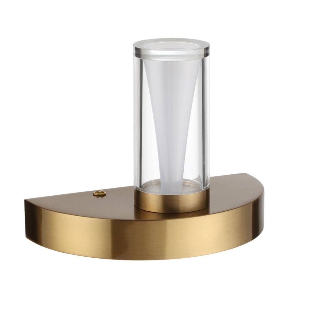 Бра 15*8*12- см, 1*LED*10W, 3000K, Odeon Light Defance 7144/5WL, бронзовый