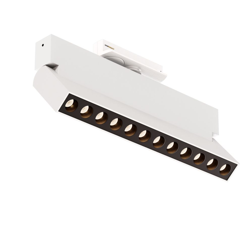 Трековый светильник  TR224-1-12WCCT-M-W 21,9*3,2*-10,7 см, *LED*12W, K, Maytoni technical UNITY TR224-1-12WCCT-M-W, Белый