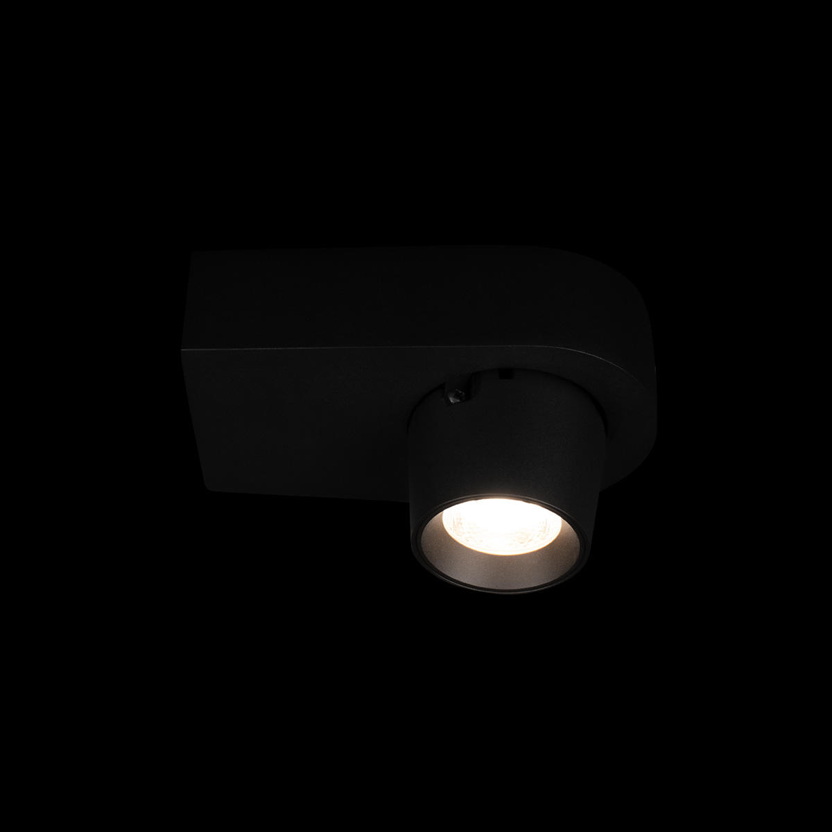 Накладной светильник 13*7,5*7,5 см, 1*LED*7W, 4000K, Loft It Quiet 10320 Black, Черный