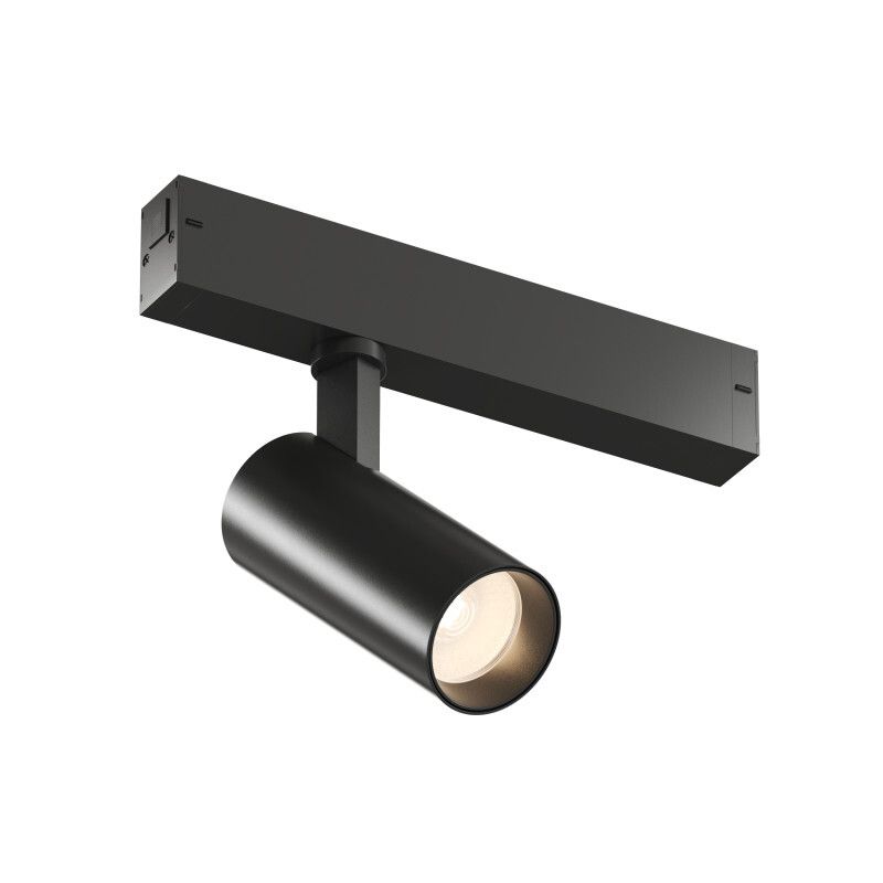 Трековый однофазный светильник 5 см, 10W, 3000K, Denkirs Simple Spot DK8110-BK, черный