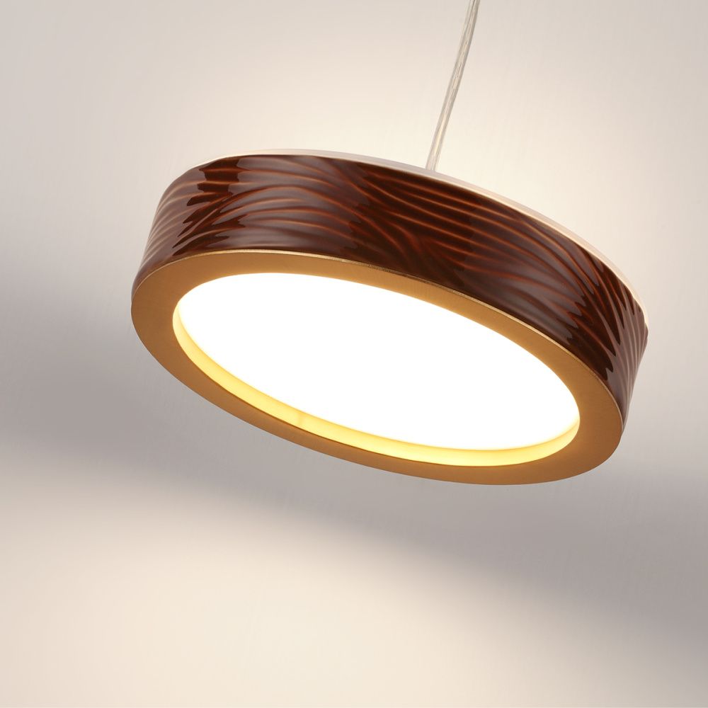 Светильник 22 см, 32W, 2000-4000K, Odeon Light 5450/32LB, бронза