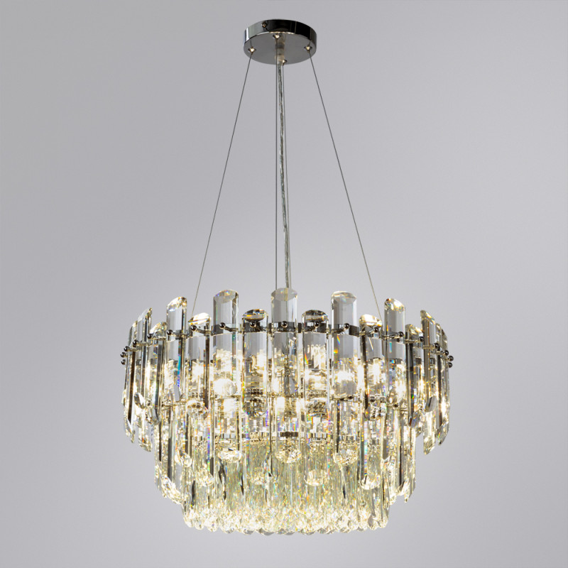 Светильник Divinare BELLATRIX 3510/02 LM-11, диаметр 50 см, хром