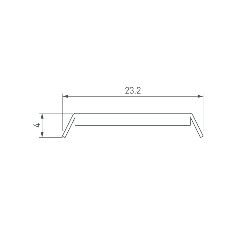 Экран Arlight 023387 300*2,18*0,4 см. Цена указана за 3 метра. Продается кратно 3 метрам.
