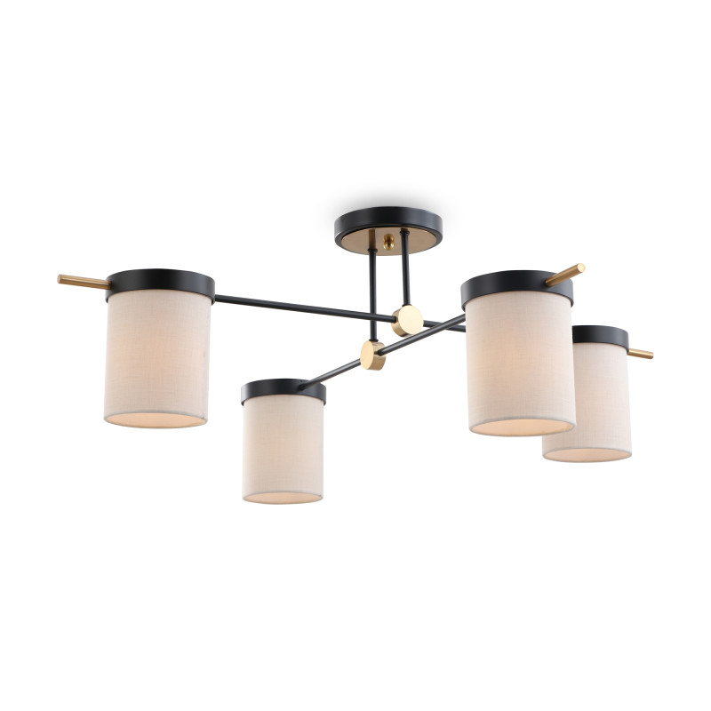 Светильник 96 см, Freya Bogy FR5377CL-04B, черный