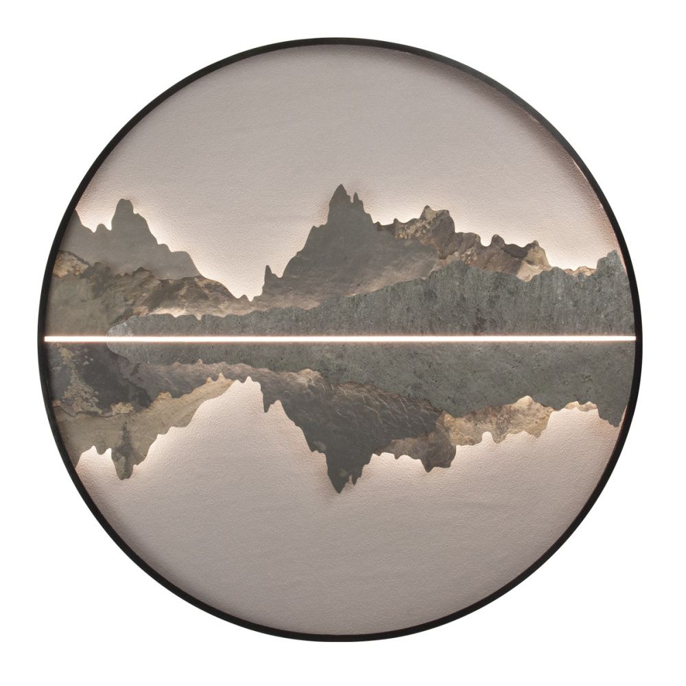 Настенный светильник ROCKS NU BK100