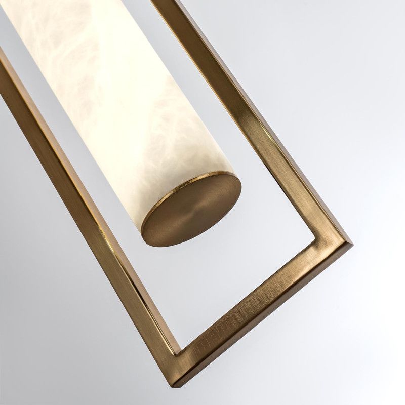 Подвесной светильник 12*6*45/100 см, 1*Е14 MODESTYLE MS.165.120 BS латунь