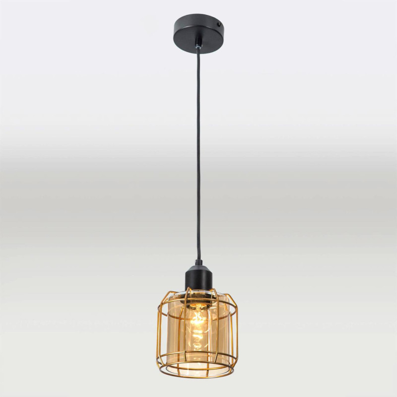 Подвесной светильник Citilux Таверна CL542212, черный