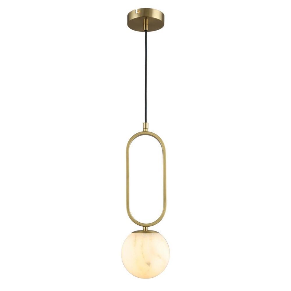 Светильник подвесной 12 см, Aployt Klara APL.351.16.01, латунь