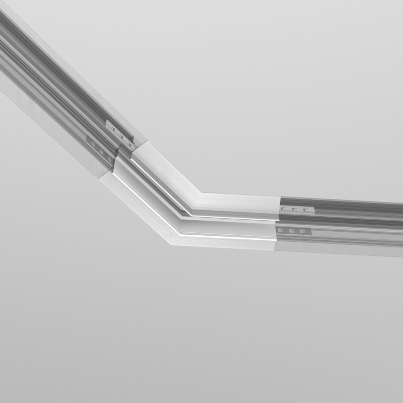 Угол-соединитель 135° Exility встраиваемый белый 18,7*9,6*4,6 см, LED*W TRA034CLO-42W Maytoni, Белый