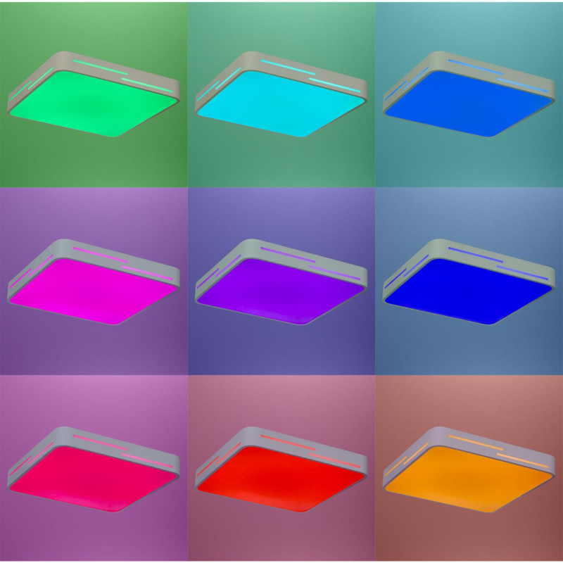 Светильник накладной с RGB Citilux CL724K70GL0 Купер Лайн Белый