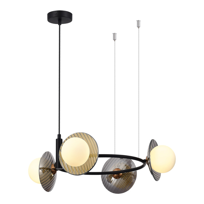 Светильник подвесной NOON 4*G9*5W 4000K ST LUCE SL1521.403.04 черный