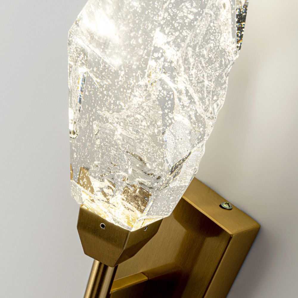 Бра 9**33 см, LED*6W, 4000K, Modestyle  MS.89131.01 BS, Латунь