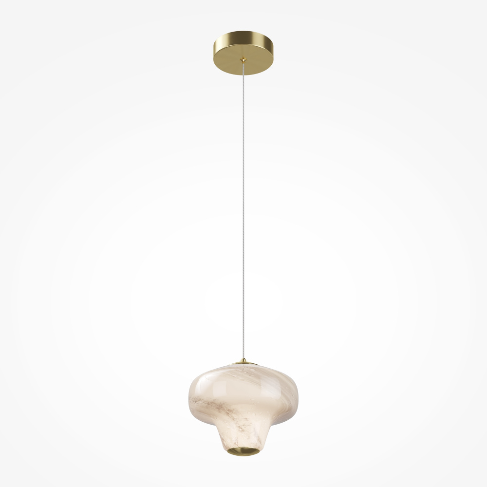 Подвесной светильник Maytoni MOD359PL-L6BS3K **30-320 см, *LED*6W, K, Maytoni Sirocco MOD359PL-L6BS3K, Латунь