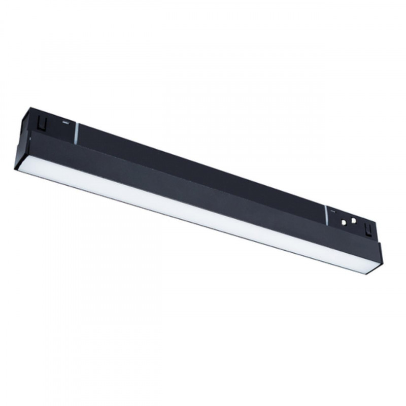 Трековый светильник 30,5*50 см, 1*LED*10W, 4000К, Arte lamp Linea Черный A4682PL-1BK