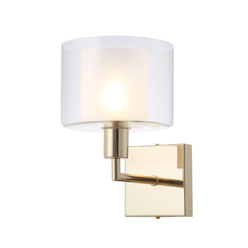 Бра Crystal Lux MAESTRO AP1 GOLD Золото/черный