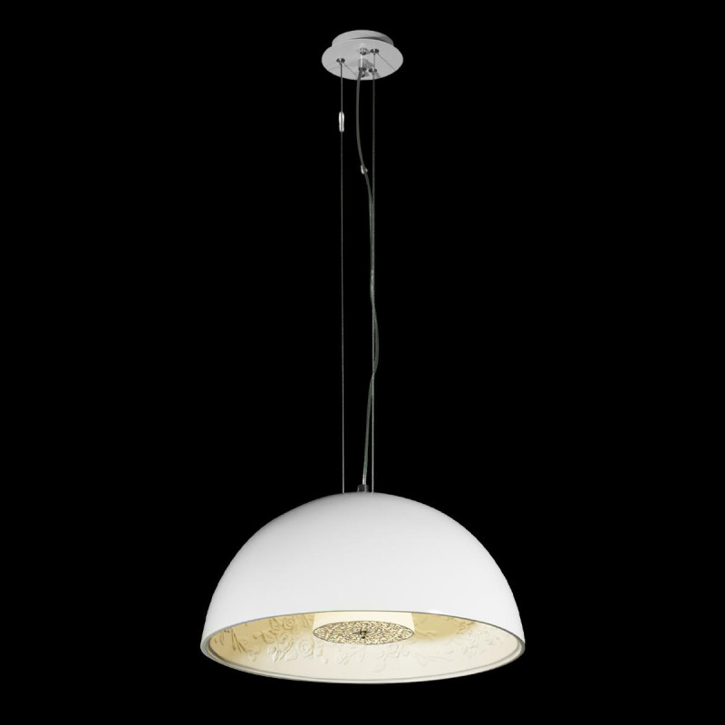 Светильник *40 см, 1*E27*60W, Loft It 10106/400 White Mirabell, Белый