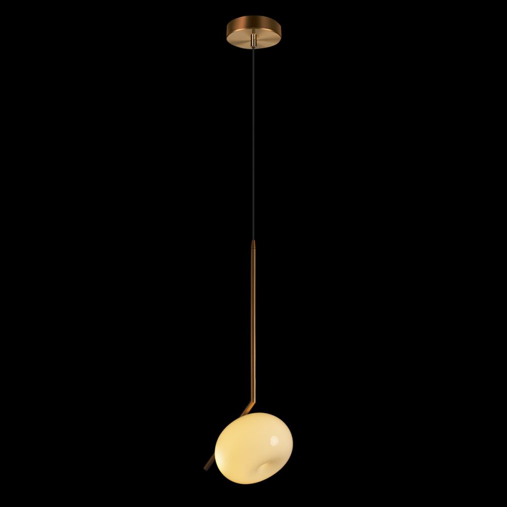 Подвесной светильник 13 см, Loft IT Flatty 10391, бронза