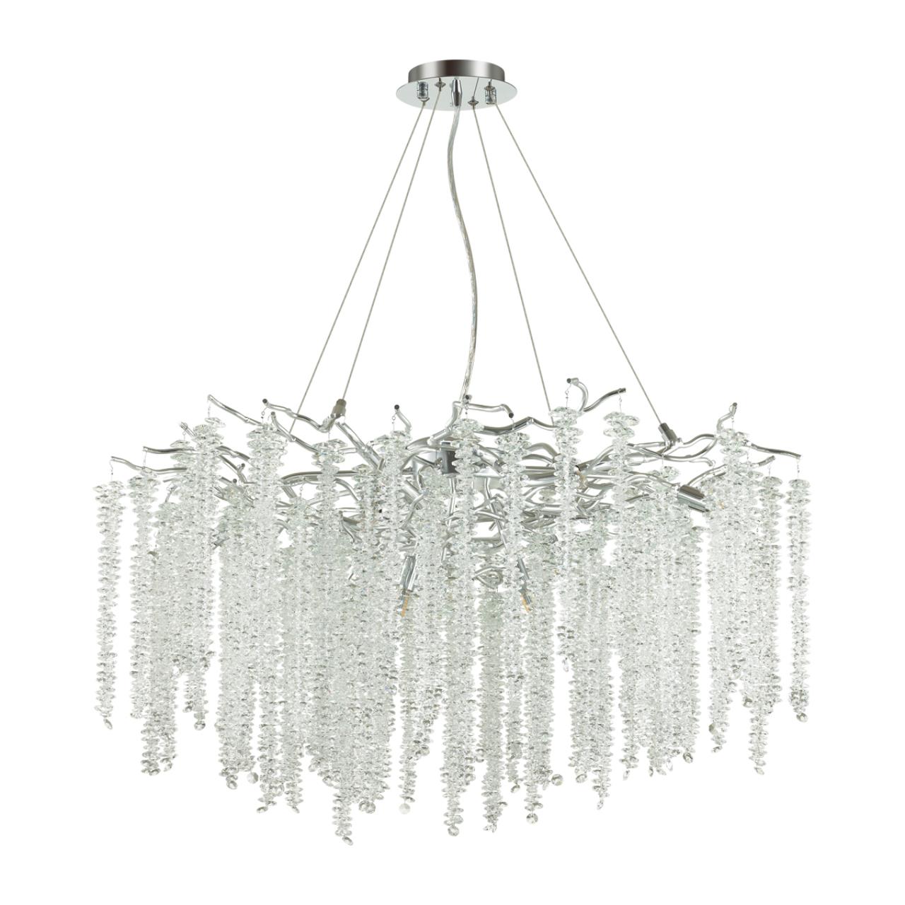 Люстра 80 см Odeon Light Banche 5004/14 алюминий