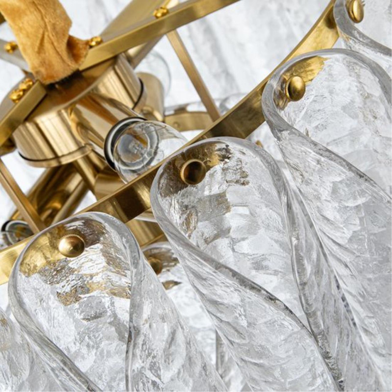 Люстра 50*30 см, 7 E14*40W,  К, Arte Lamp Evelyn A4073LM-7PB, Полированная Медь