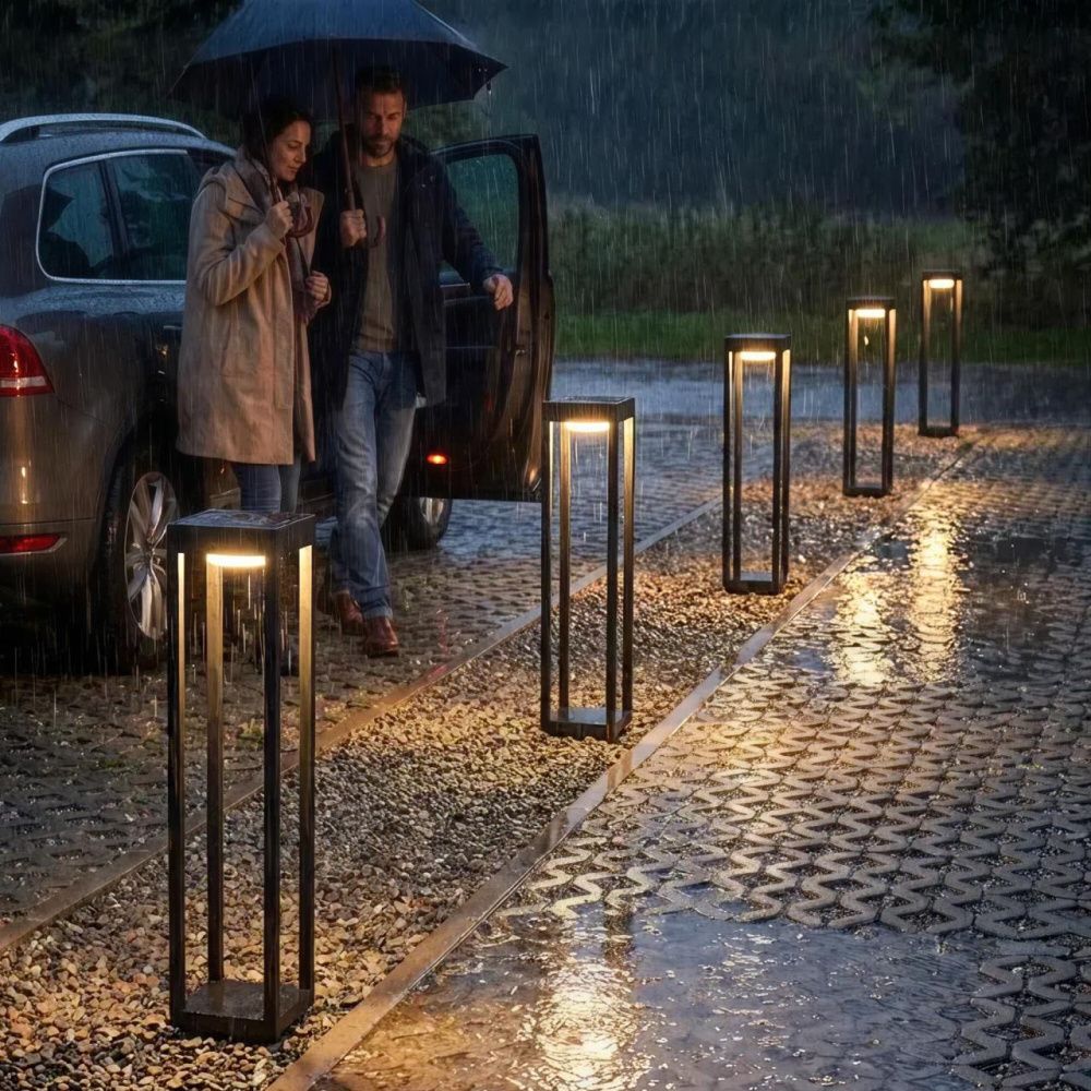 Уличный светильник 80 см, Citilux GENOX CLU13B LED, черный