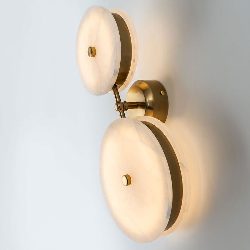 Настенный светильник 9,5x40,5см, LED, 6Вт, , Modelux MS.175.02 BS Латунь