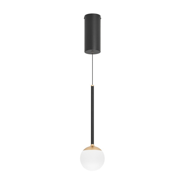 Подвесной светильник 10*155,4 см, LED, 8W, 3000K Arlight Beads 036519, черный