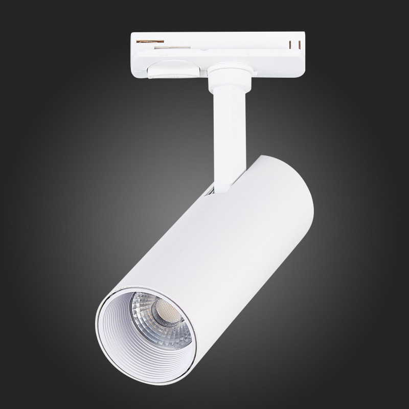 Трековый светильник 14*5 см, 10W, 3000K ST LUCE ST350.536.10.36 Матовый белый