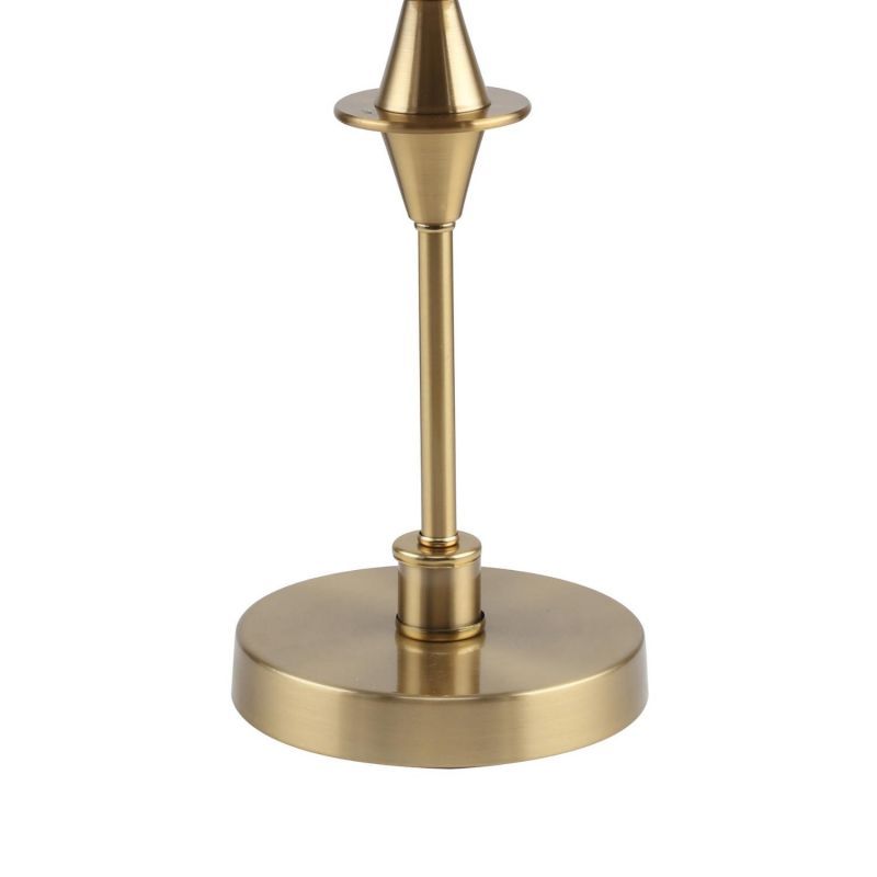 Настольная лампа F-Promo Pompous 2989-1T, D260*H440, латуни, плафон из черной ткани