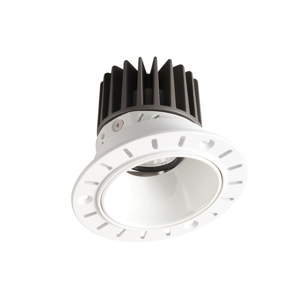 Светильник встраиваемый 6,8*7,1 см, вр 7,5 см, LED*12W, 4000K, Crystal Lux CLT 083 CLT 083C1 WH 4000K, Белый