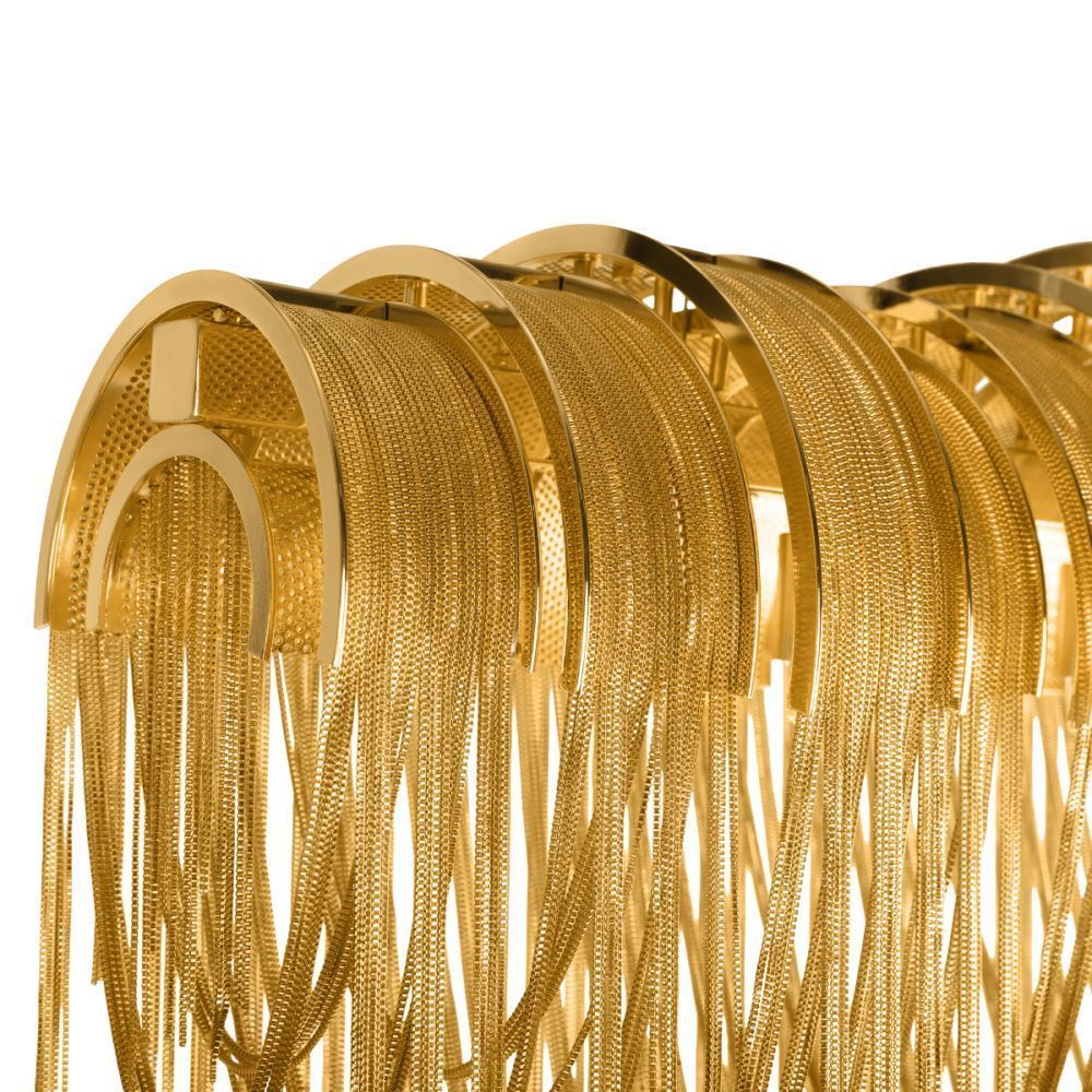 Подвесная люстра 72 см, Loft IT Volver 10404/720L GD, золото