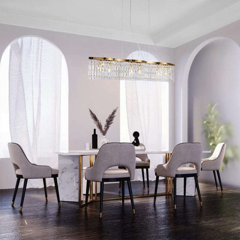 Светильник 93 см, Maytoni DIA005PL-06G, золото