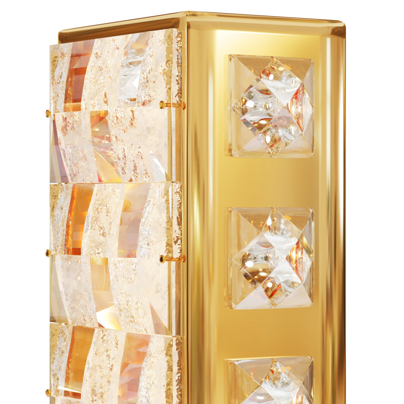 Бра 13*8*62 см LED, 17W, 3000К, Maytoni CASTELLO  MOD336WL-L35G3K золотой