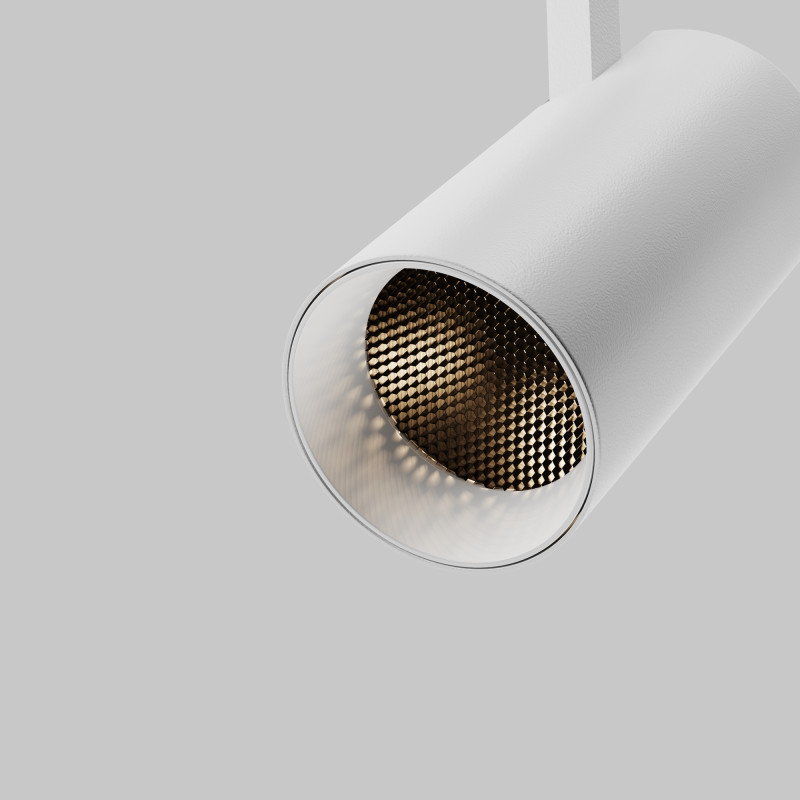 Трековый трехфазный светильник 6 см, 12W, 2700-5000K, Maytoni Focus Led TR197-3-12WCCT-M-W, белый