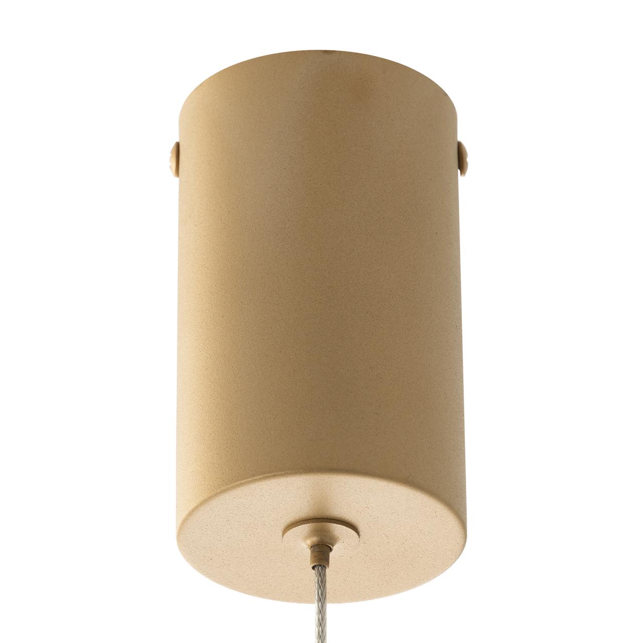Светильник подвесной 20*30/125 см, LED 20W 4000K Citilux Дуэт CL719012 матовое золото