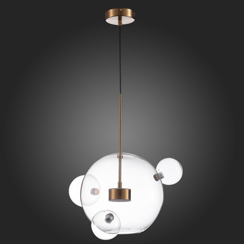 Светильник подвесной 52 см, 14W 3000K ST LUCE BOPONE SL1133.203.01 Латунь