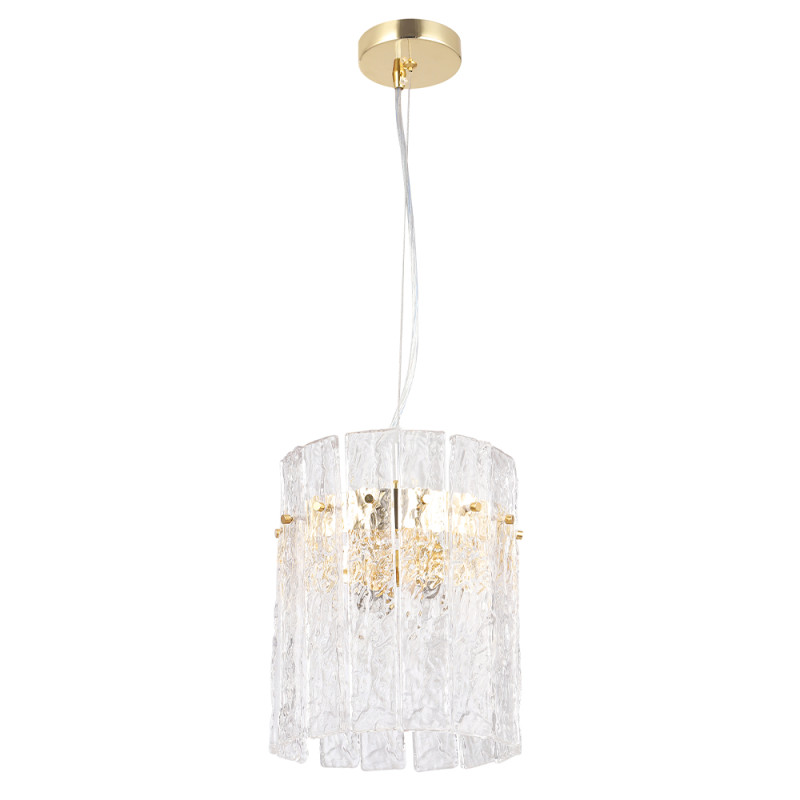 Светильник подвесной 20*25 см, 2*E14*40W Золото Crystal Lux OVIEDO SP2