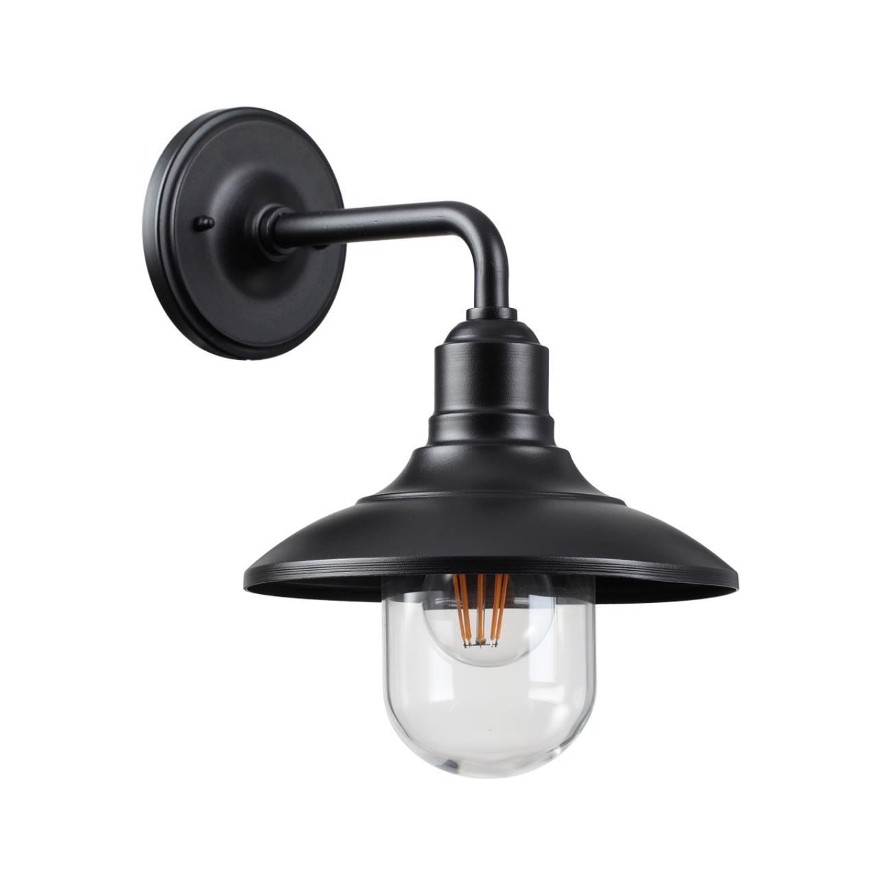 Уличный настенный светильник Odeon Light Campa 4965/1W, черный