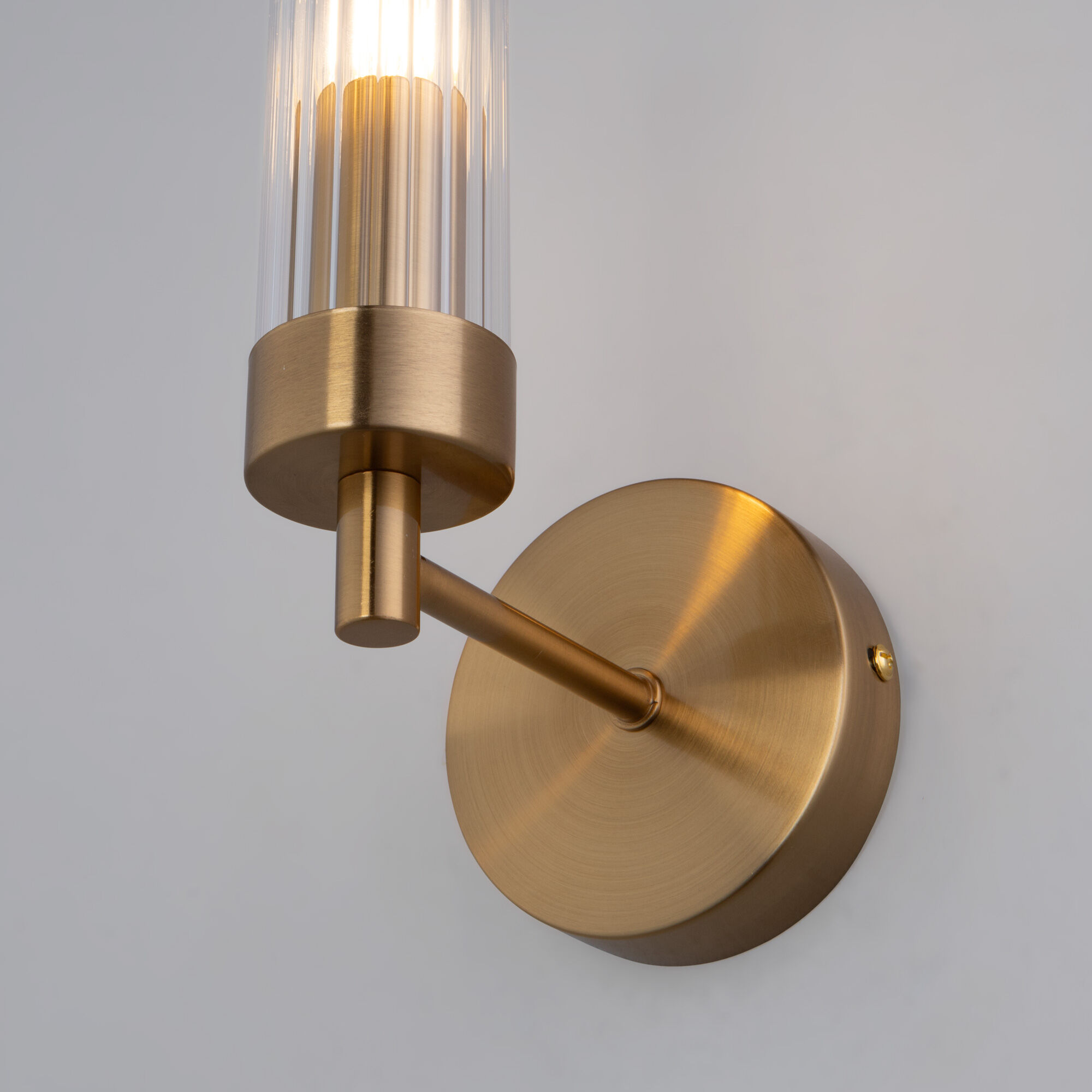 Бра 15*15*24 см, 1*E14, W,  Eurosvet Oriens 60166/1, латунь