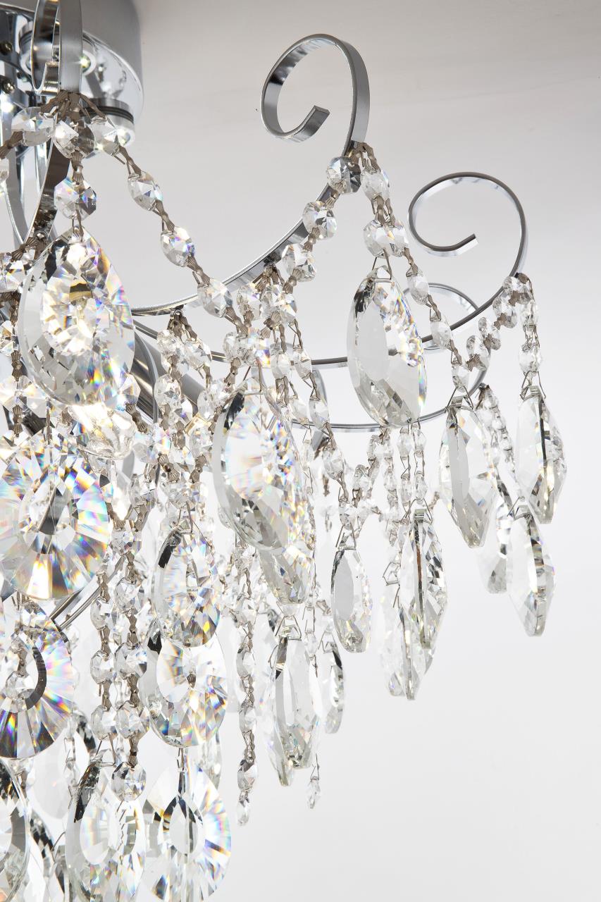 Люстра 57*57*45 см, Е14/LED 6x40W, Хром MODELUX ML.1701.6 CR