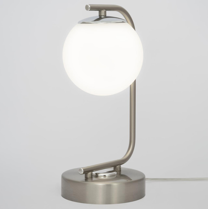 Настольная лампа 34 см, 14W, 3000-5500K, Citilux CL228A811, матовый хром