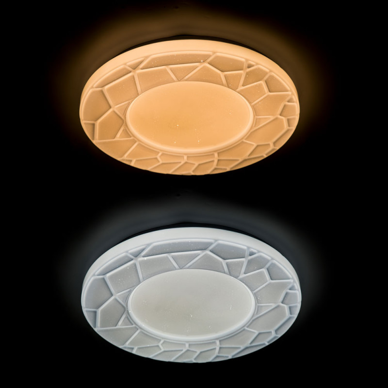 Светильник 49 см, 72W, 2700-7000K Arte Lamp Biscotti A2678PL-72WH, белый