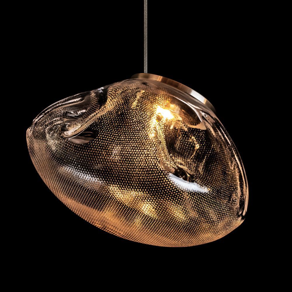 Подвесной светильник 20 см, 6W, 3000K, Loft IT Random 10469S Clear, никель