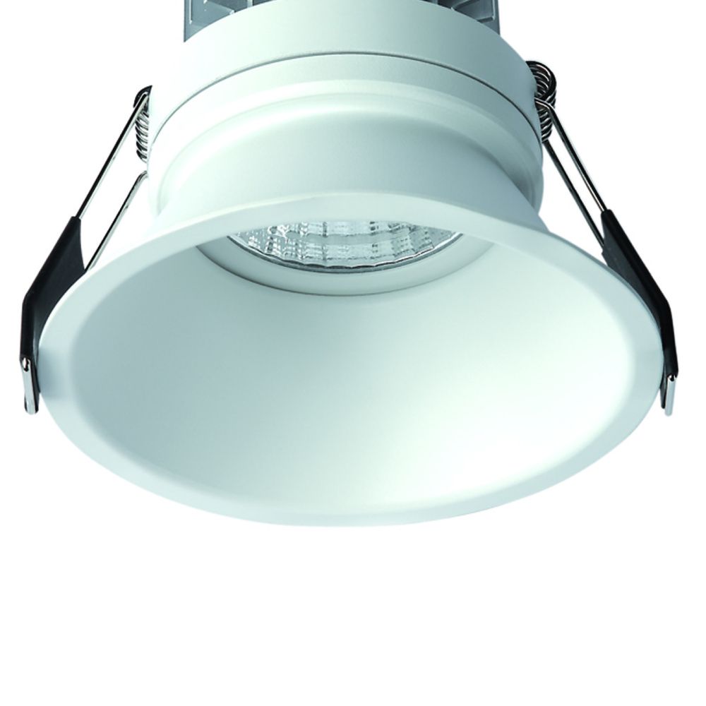 Светильник встраиваемый 10,8*13 см, вр 10 см, *LED*12W, 4000K, Mantra Formentera MANC0074, матовый белый