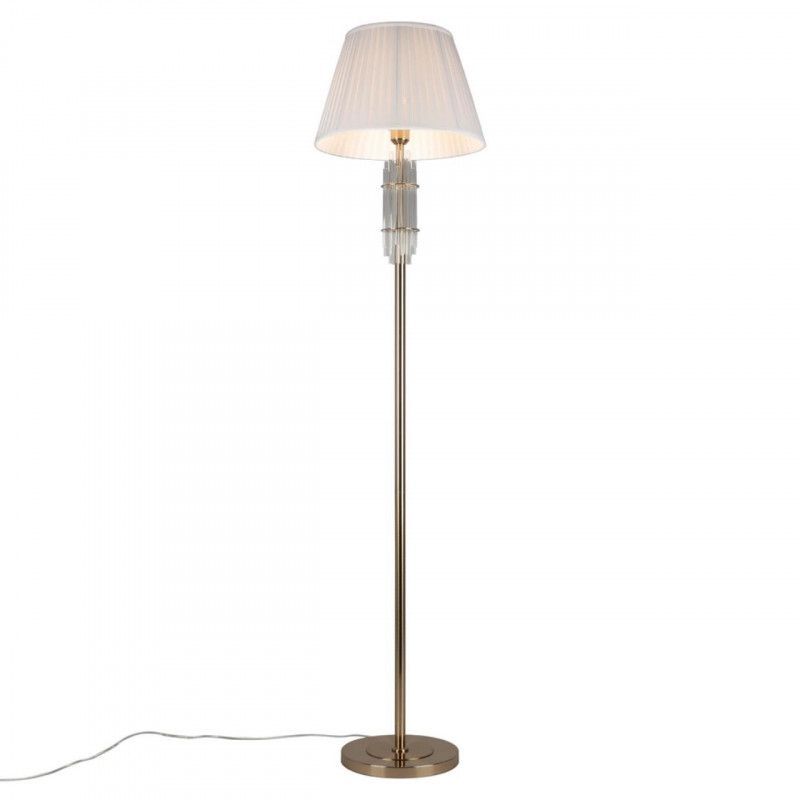 Торшер 40*170 см, 1*E27, 60W, Aployt Zhaklin APL.744.05.01, золотой