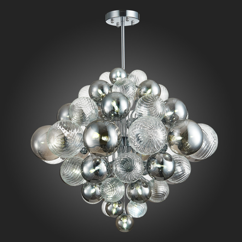 Люстра подвесная 82 см, ST LUCE VINETTO SL1124.103.29 Хром