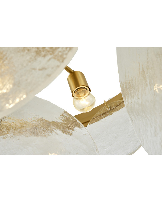 Люстра на штанге 60*85 см, 3*E27, 180W, Moderli ALBA  V11076-3P латунный