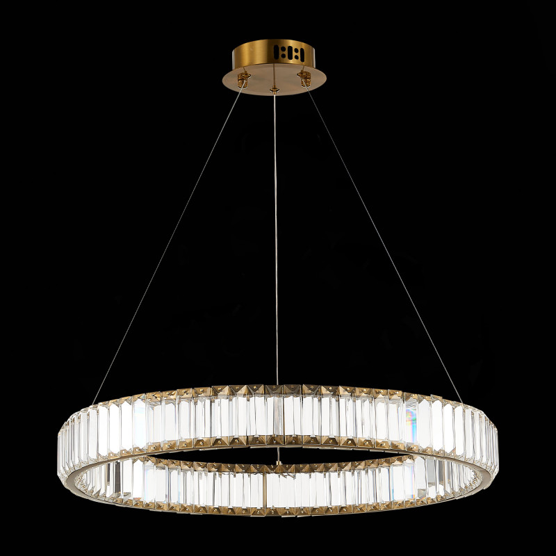 Люстра подвесная 62 см, 40W 4000K ST LUCE TIVOLI SL1622.363.01 Латунь